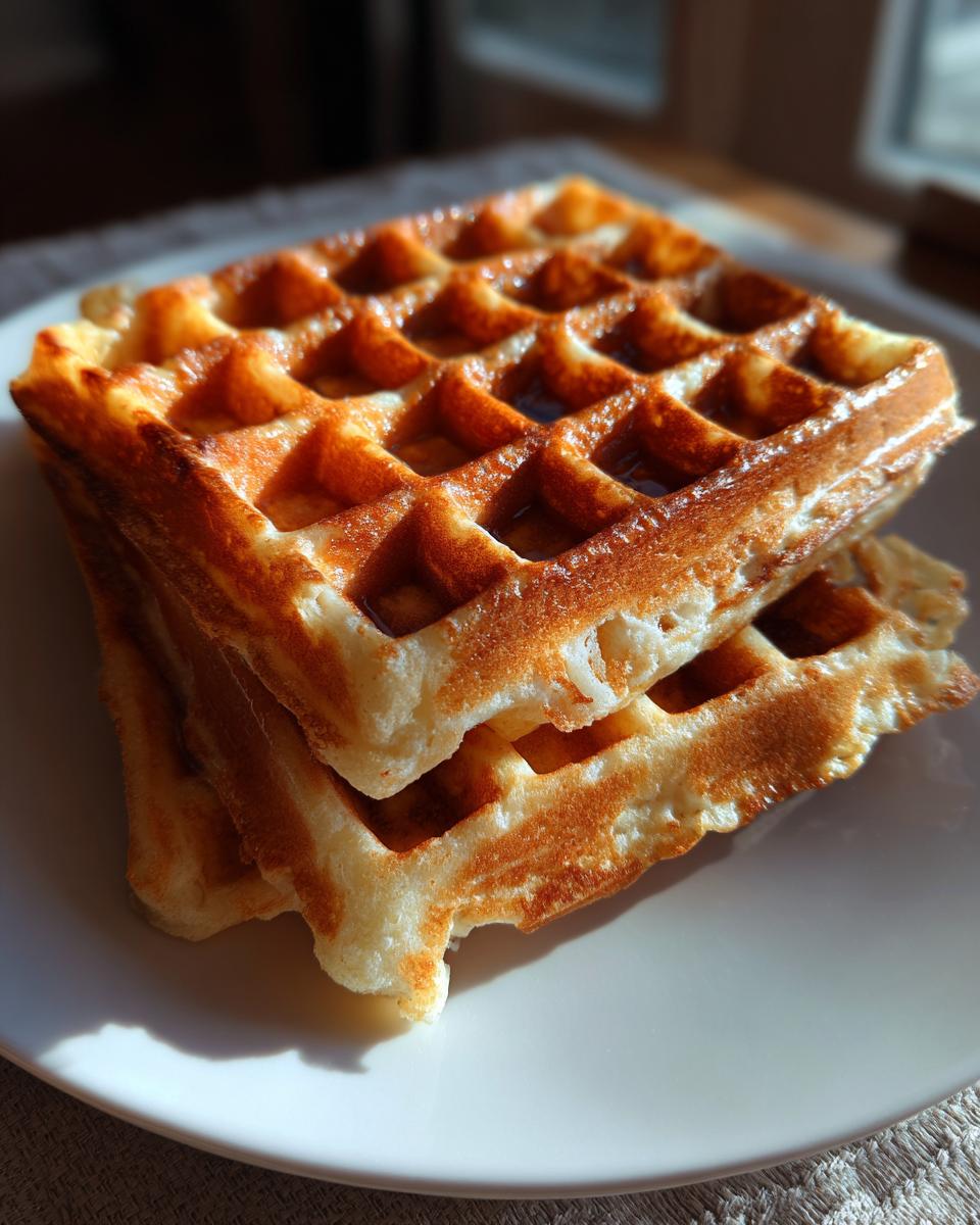 Easy Healthy Protein Waffles Recipe (With 45 Grams Protein) - detail 1