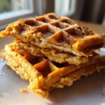 Easy Healthy Protein Waffles Recipe (With 45 Grams Protein)