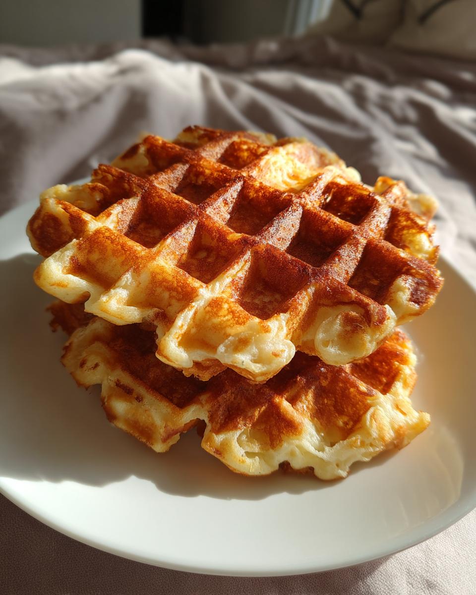 Easy Healthy Protein Waffles Recipe (With 45 Grams Protein) - detail 2