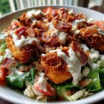 Flavorful Fried Chicken Blt Salad