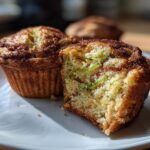 Fluffy Snickerdoodle Zucchini Muffins