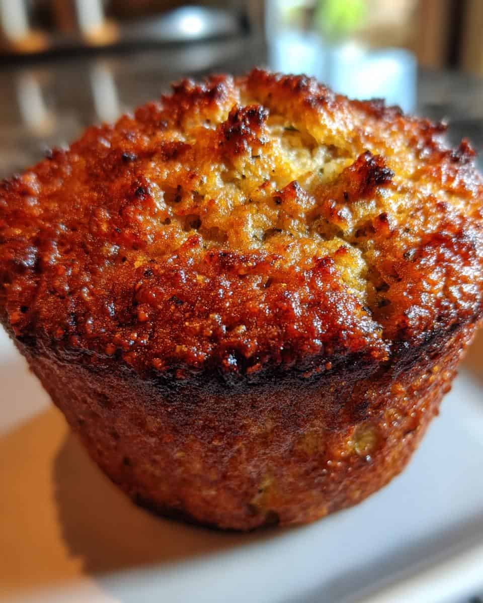 Fluffy Sour Cream Zucchini Muffins - detail 1