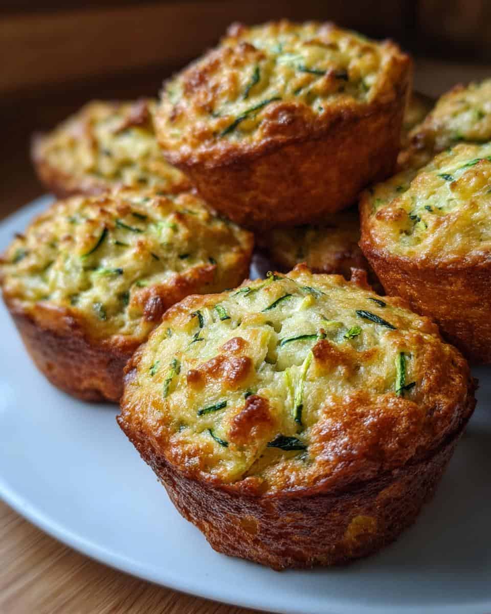 Fluffy Sour Cream Zucchini Muffins - detail 3