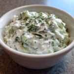 Fresh Cucumber Sour Cream Tzatziki Sauce