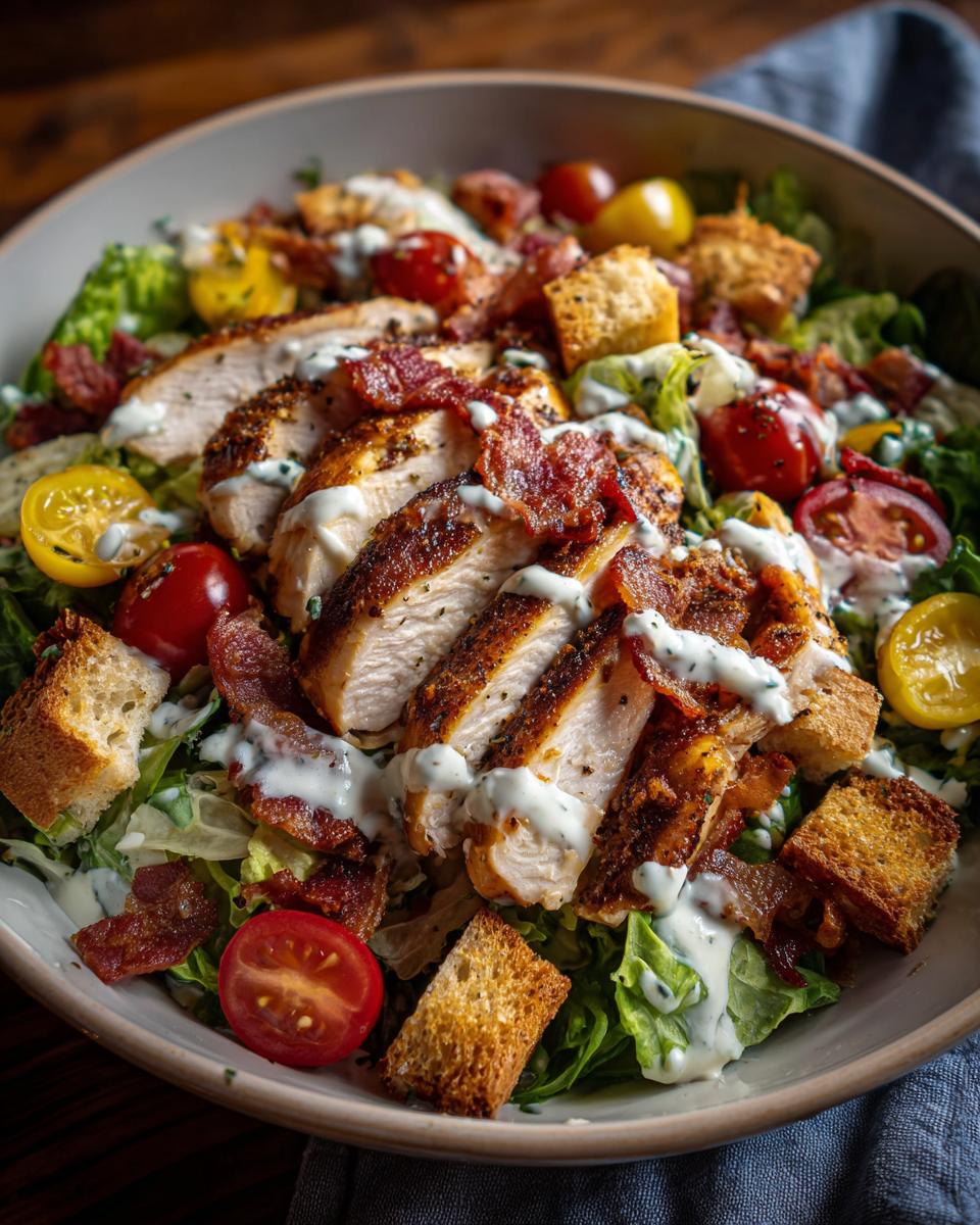 Fresh Lemon Grilled Chicken Blt Salad - detail 1