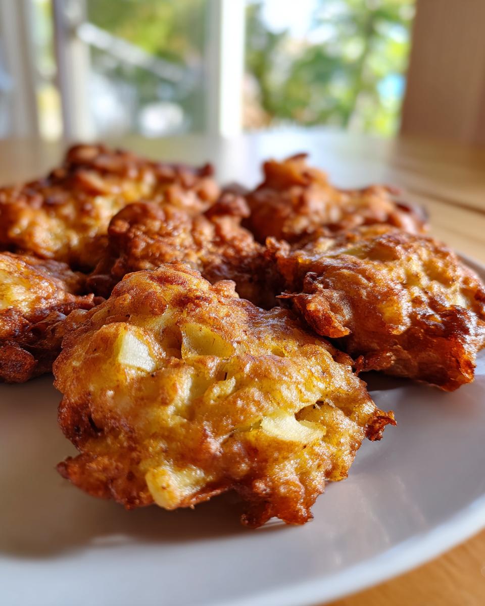 Healthy Air Fryer Apple Fritters - detail 1