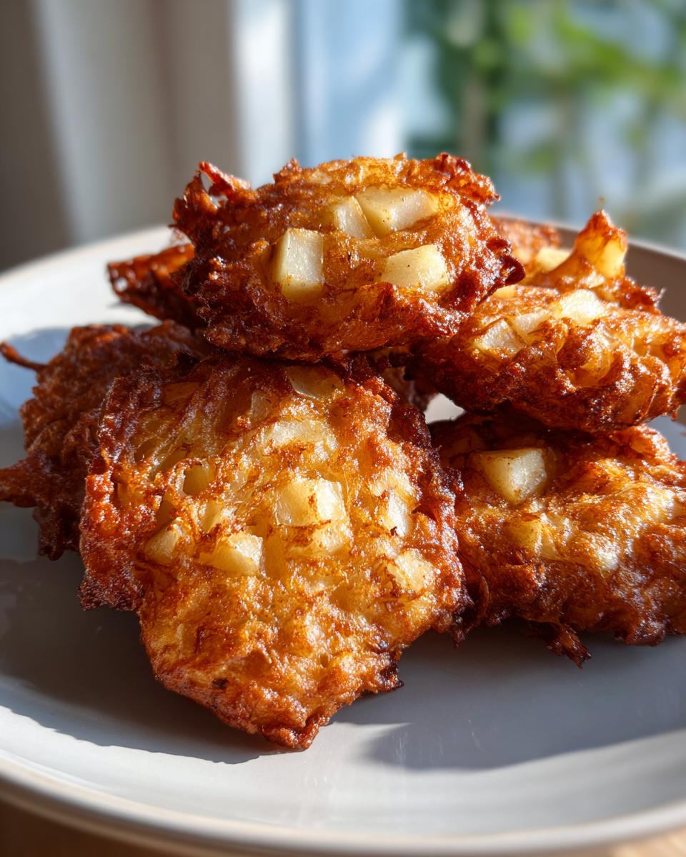 Healthy Air Fryer Apple Fritters - detail 2
