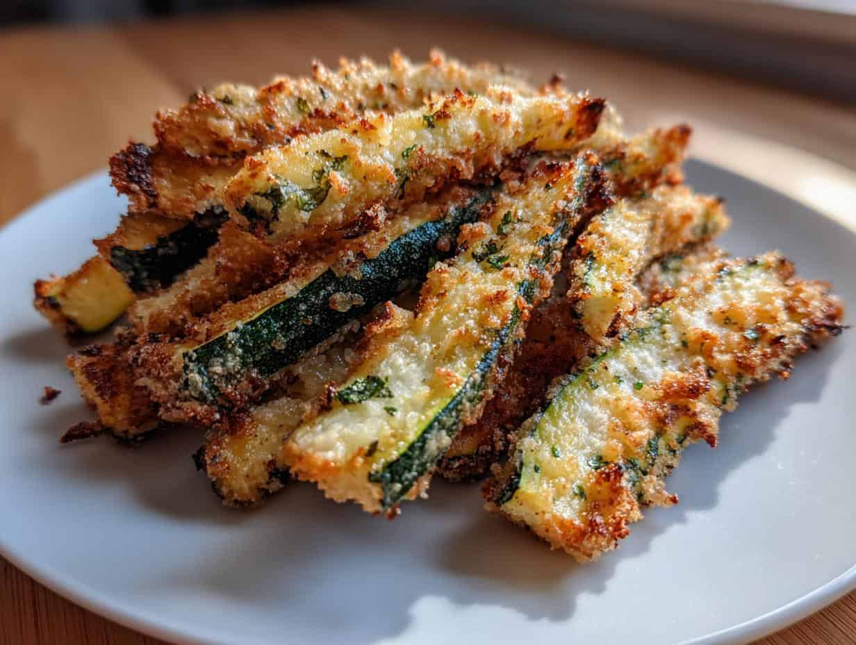 Banish Unhealthy Fries:Air Fryer Zucchini Recipe