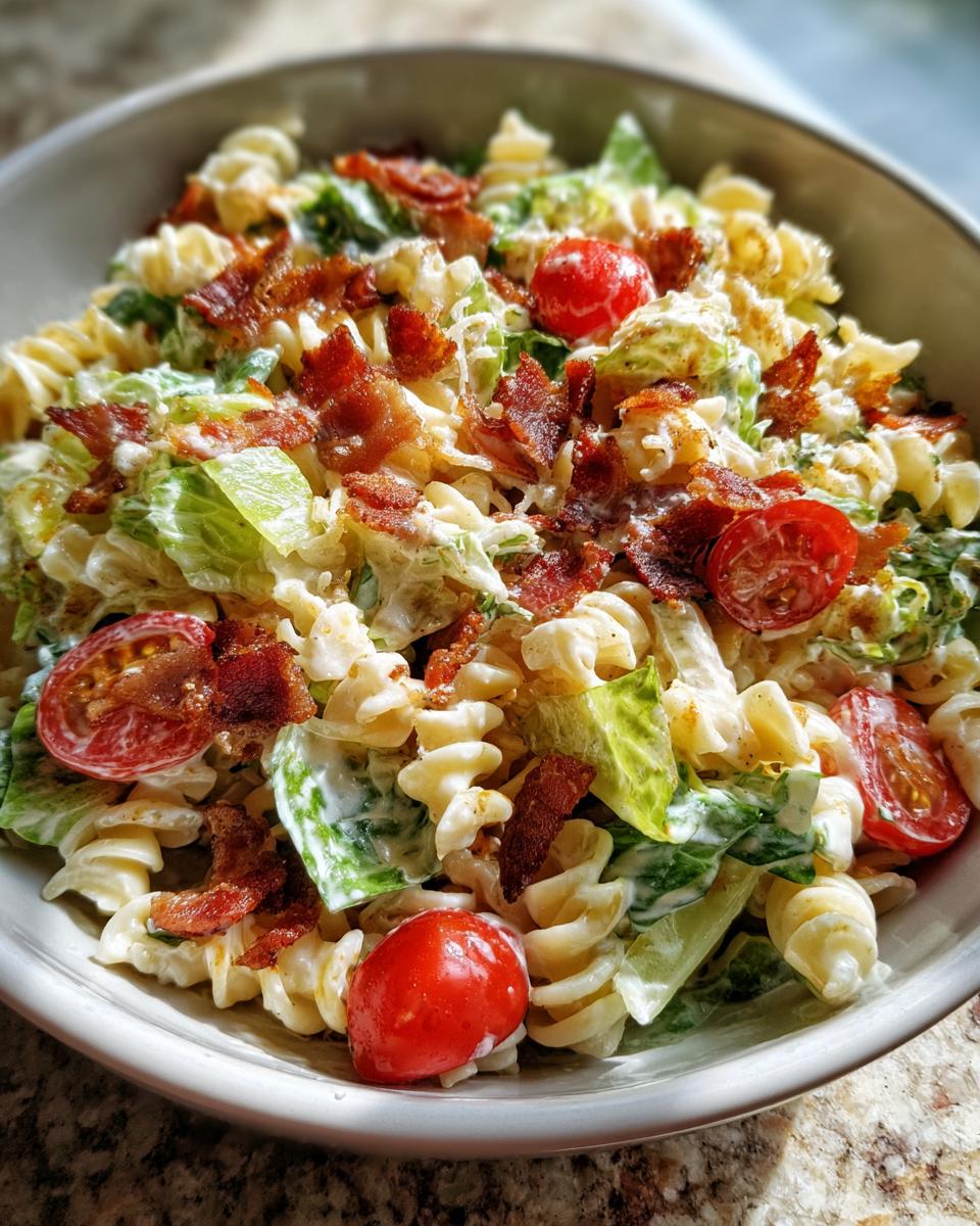 Hearty Blt Caesar Pasta Salad - detail 1