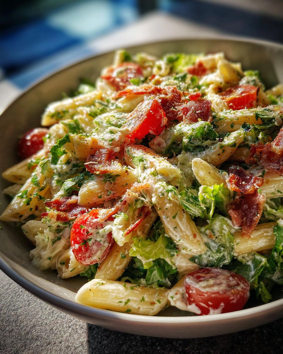Hearty Blt Caesar Pasta Salad - detail 3