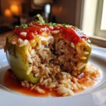 Hearty Italian Sausage Stuffed Banana Peppers