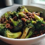 Honey Garlic Ground Beef and Broccoli Stir-Fry