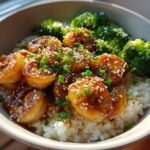 Honey Garlic Shrimp Bowls