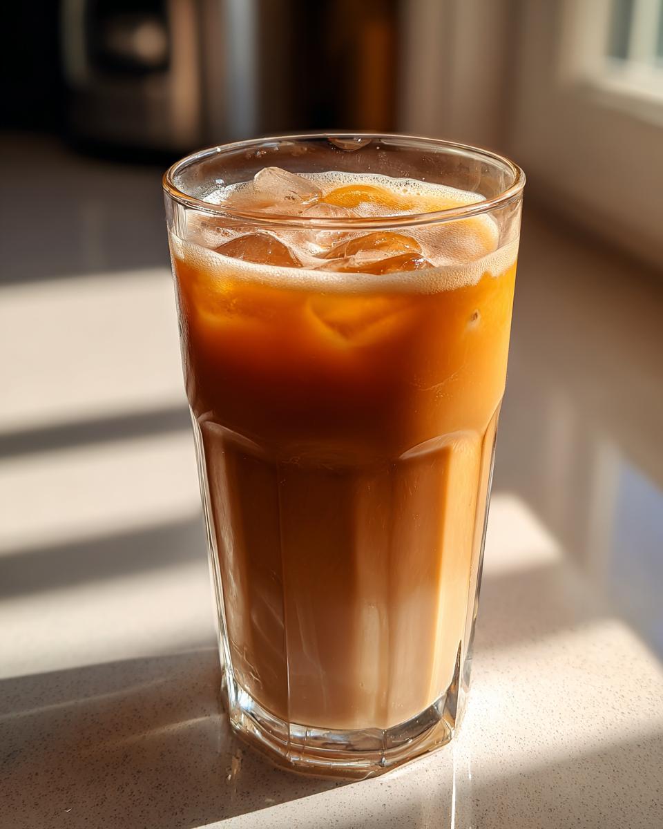 Iced English Tea Latte - detail 1
