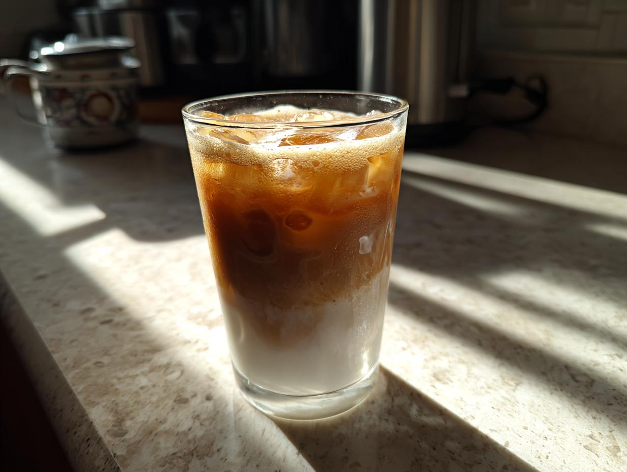 Devastatingly Delicious Iced English Tea Latte in 5