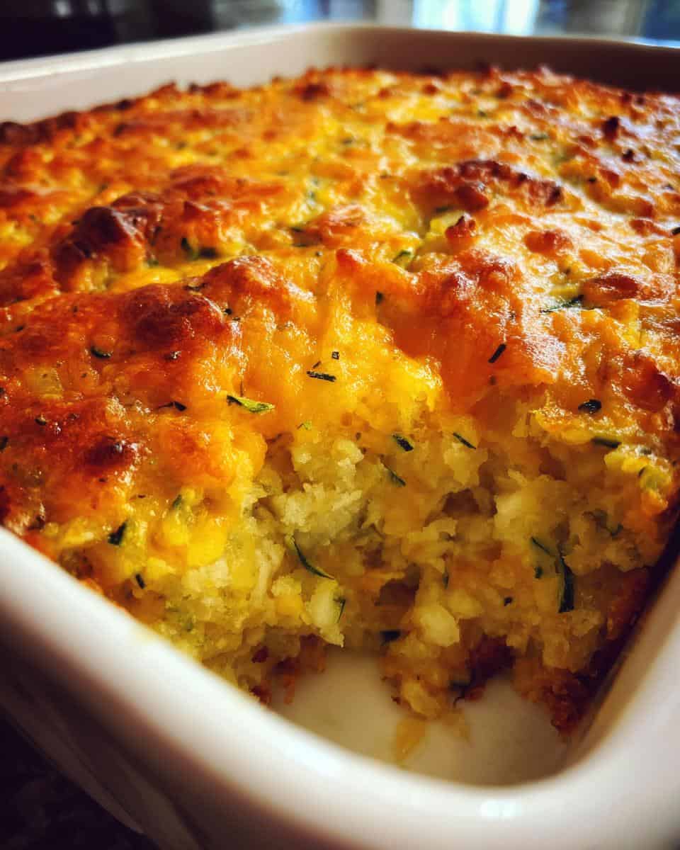 Irresistible Cheesy Zucchini Casserole Recipe - detail 1
