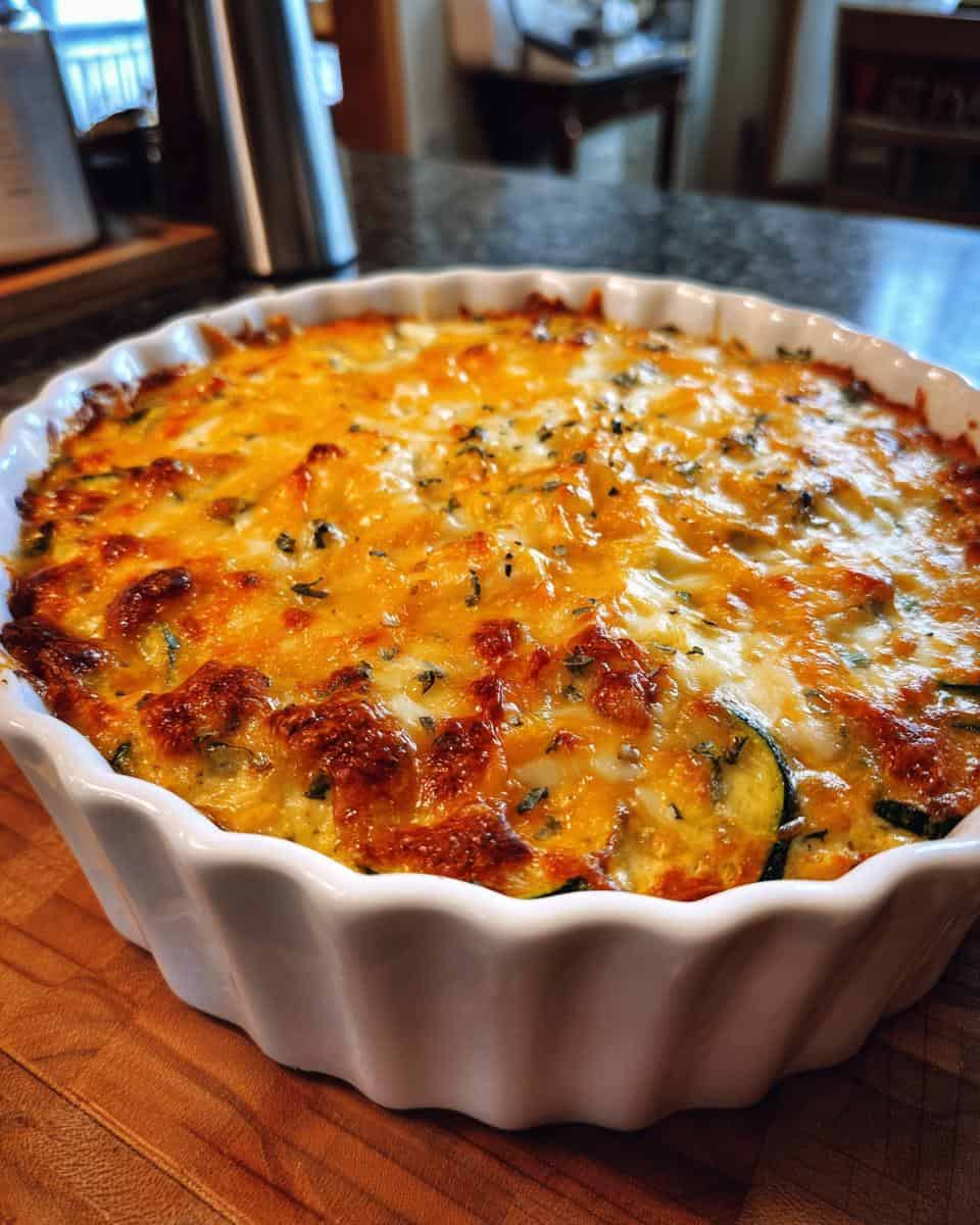 Irresistible Cheesy Zucchini Casserole Recipe - detail 2