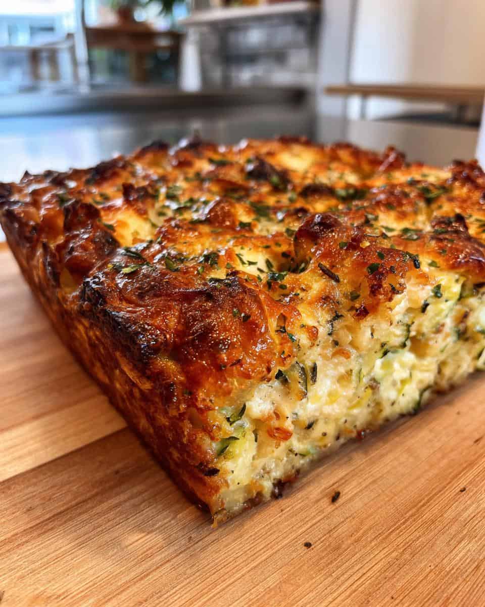 Irresistible Cheesy Zucchini Casserole Recipe - detail 3