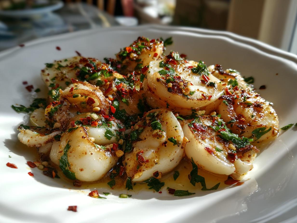 Keto Garlic Squid Recipe: 10-Minute Flavor Bomb