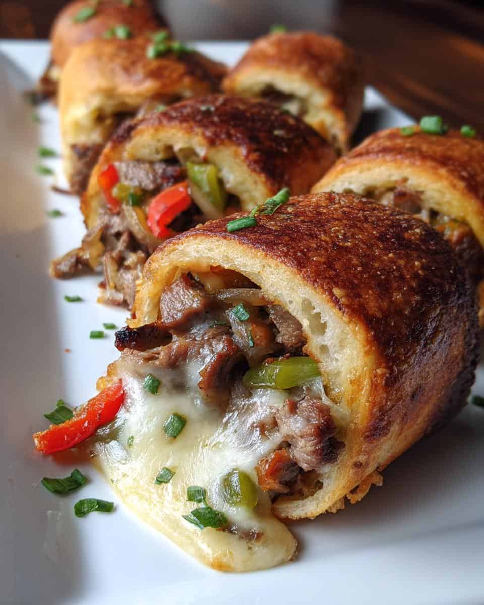 Keto Philly Cheesesteak Rolls - detail 2