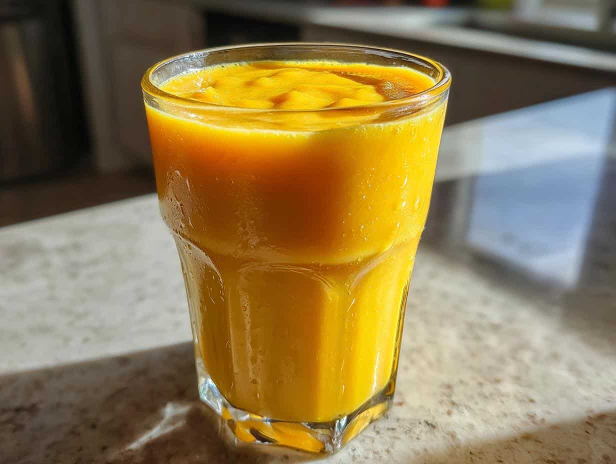 Irresistible Mango Smoothie in Just 5 Minutes