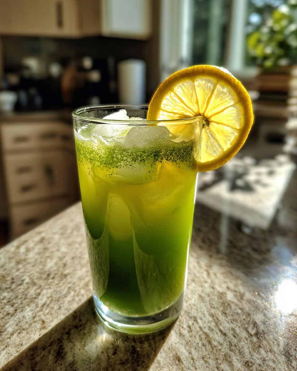 Matcha Lemonade - detail 1