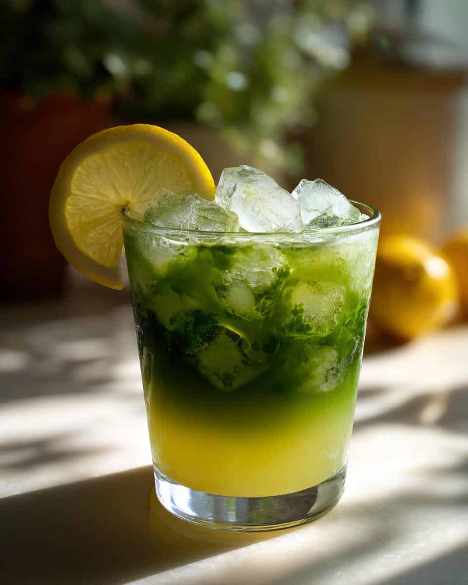 Matcha Lemonade - detail 2