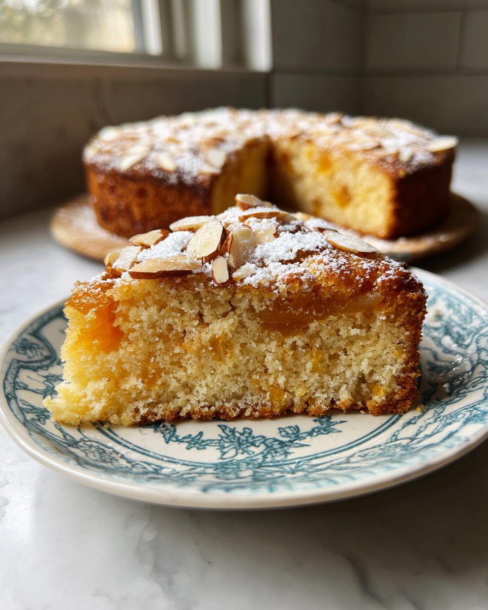 Melt-In-Your-Mouth Dried Apricot Almond Cake - detail 3