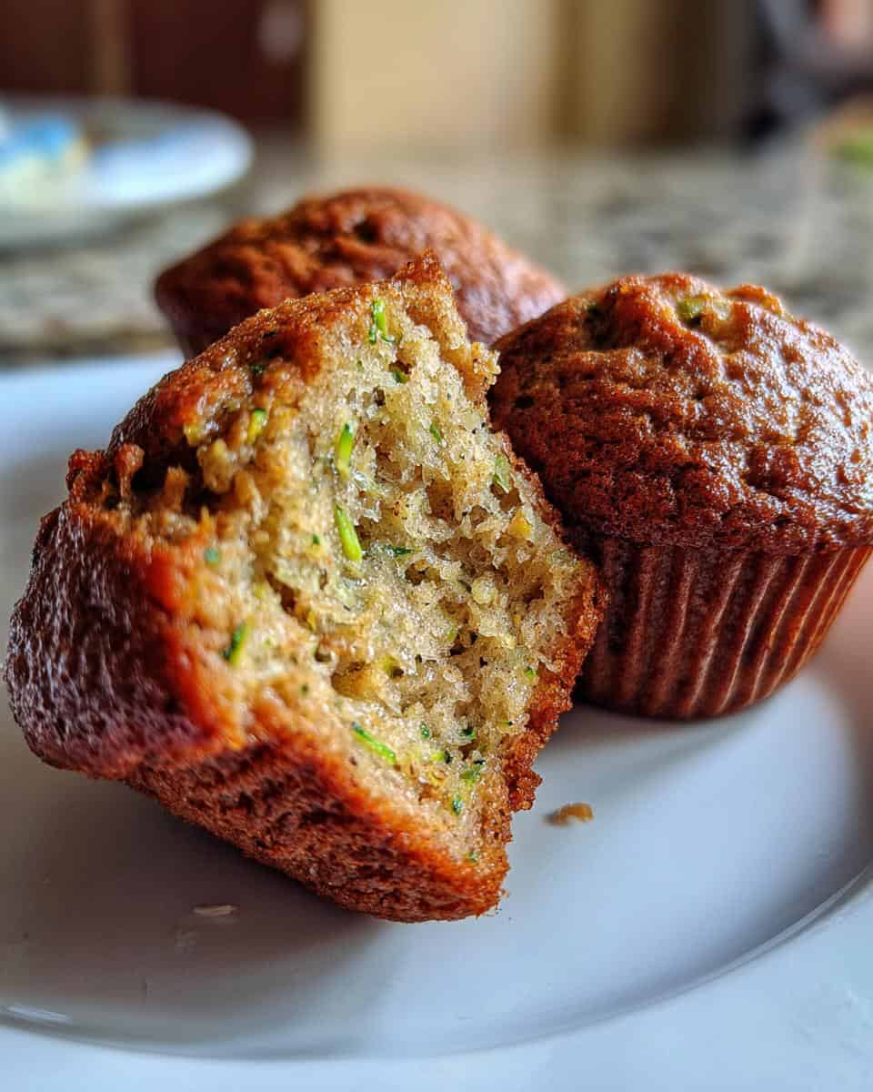 Moist Zucchini Muffins 🌟🥒 – A Breakfast Delight! - detail 1