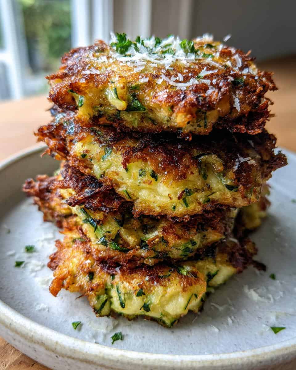 Quick & Easy Crispy Zucchini Fritters - detail 1