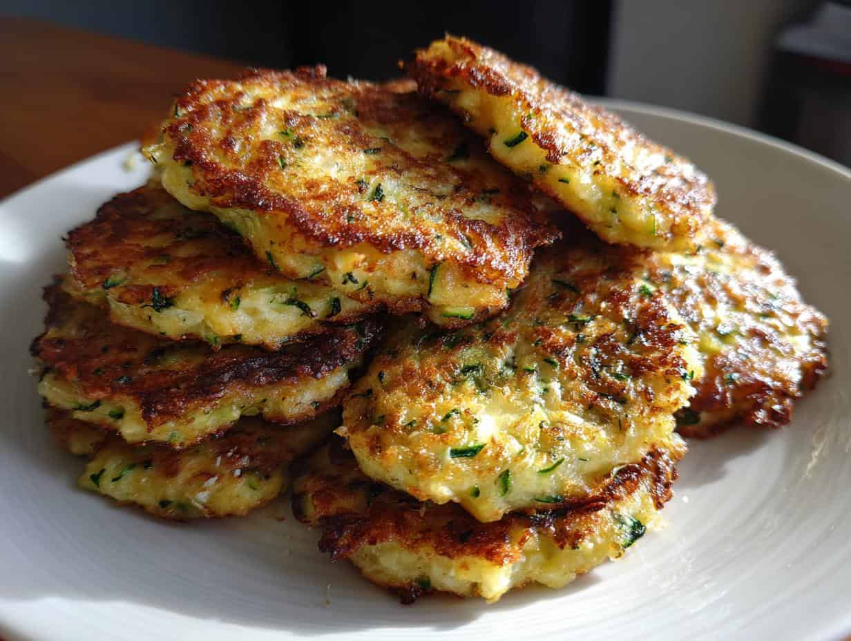 Quick & Easy Crispy Zucchini Fritters: A welcome Recipe