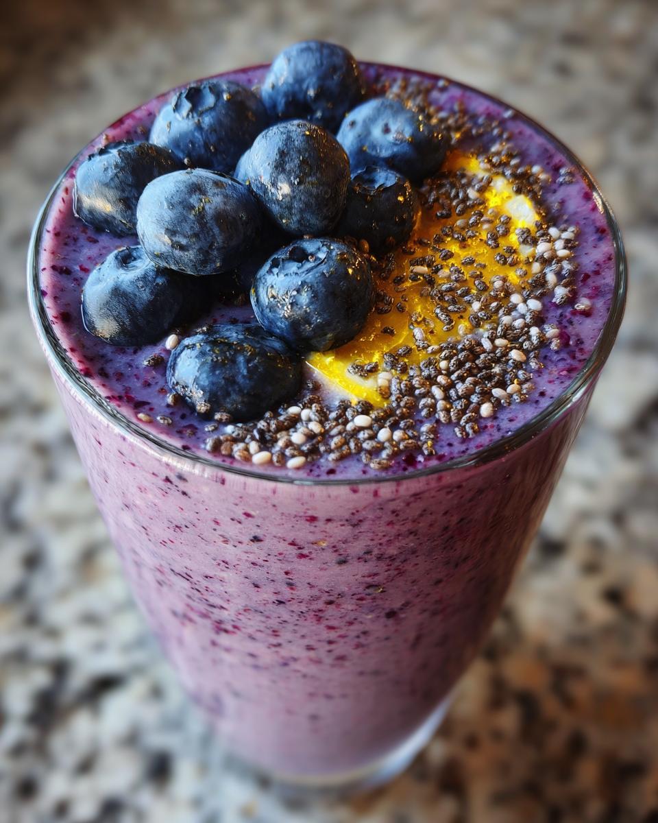 Refreshing Anti-Inflammatory Lemon-Blueberry Smoothie Recipe - detail 2