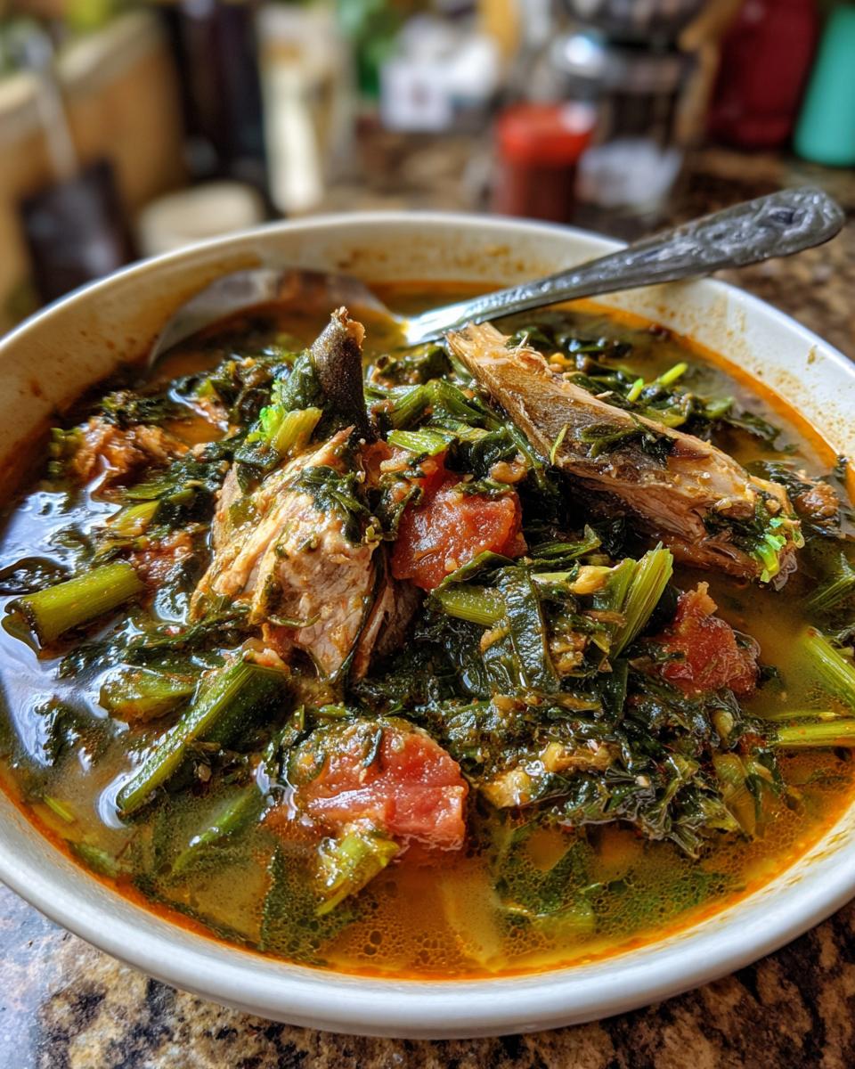 Rich Protein-Packed Nigerian Okra Soup - detail 1