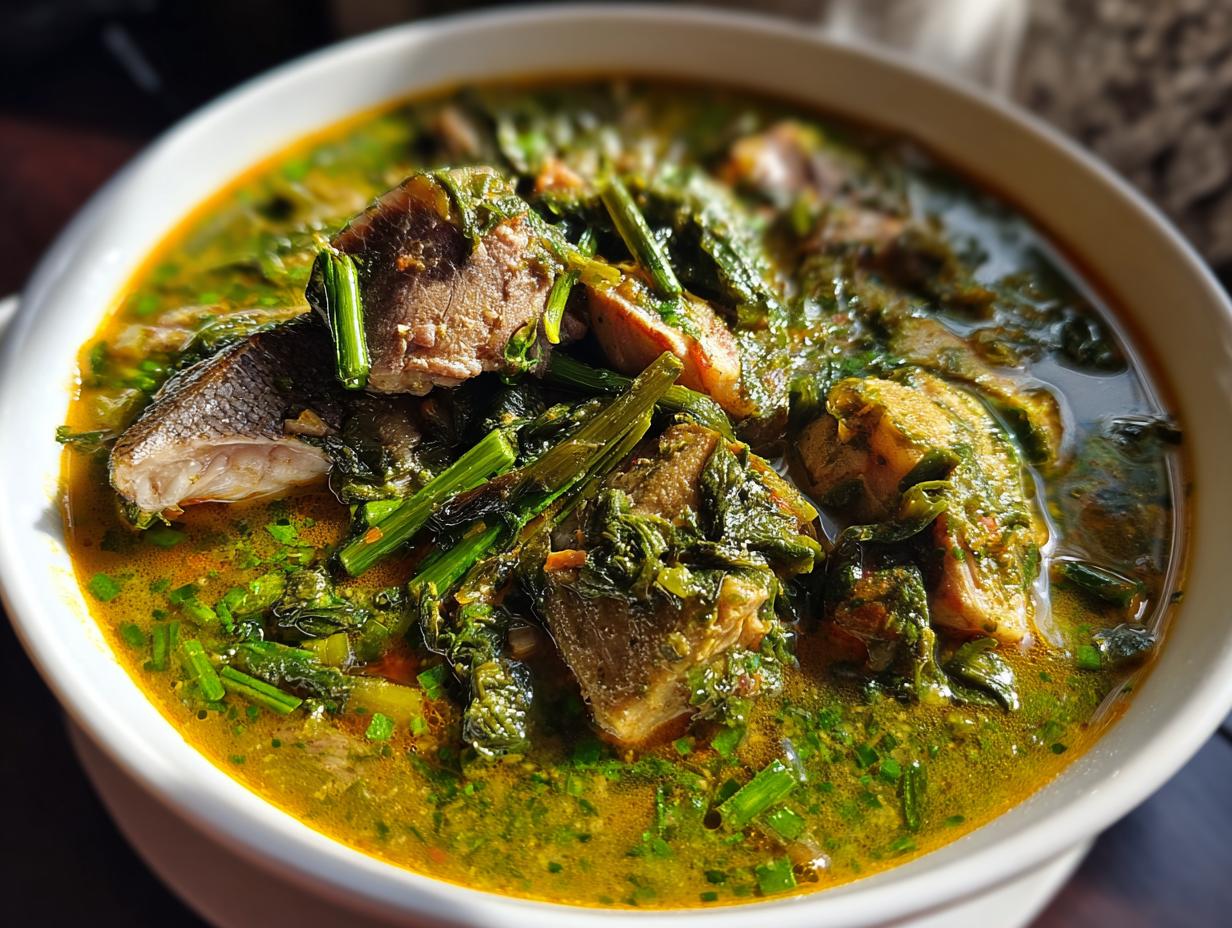 Devour Delicious Rich Protein-Packed Nigerian Okra Soup