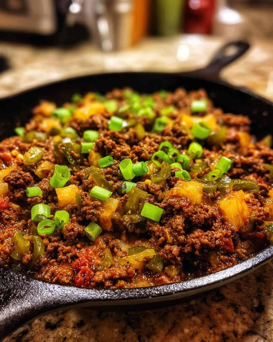 Savory Ground Beef Skillet Recipe - detail 1