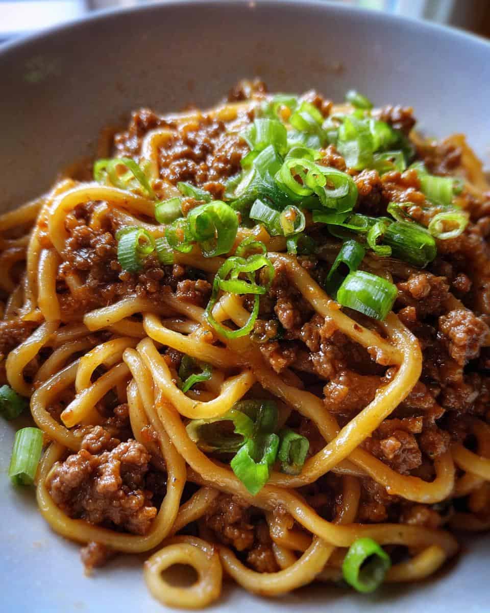Stunning Mongolian Ground Beef Noodles Recipe - detail 2