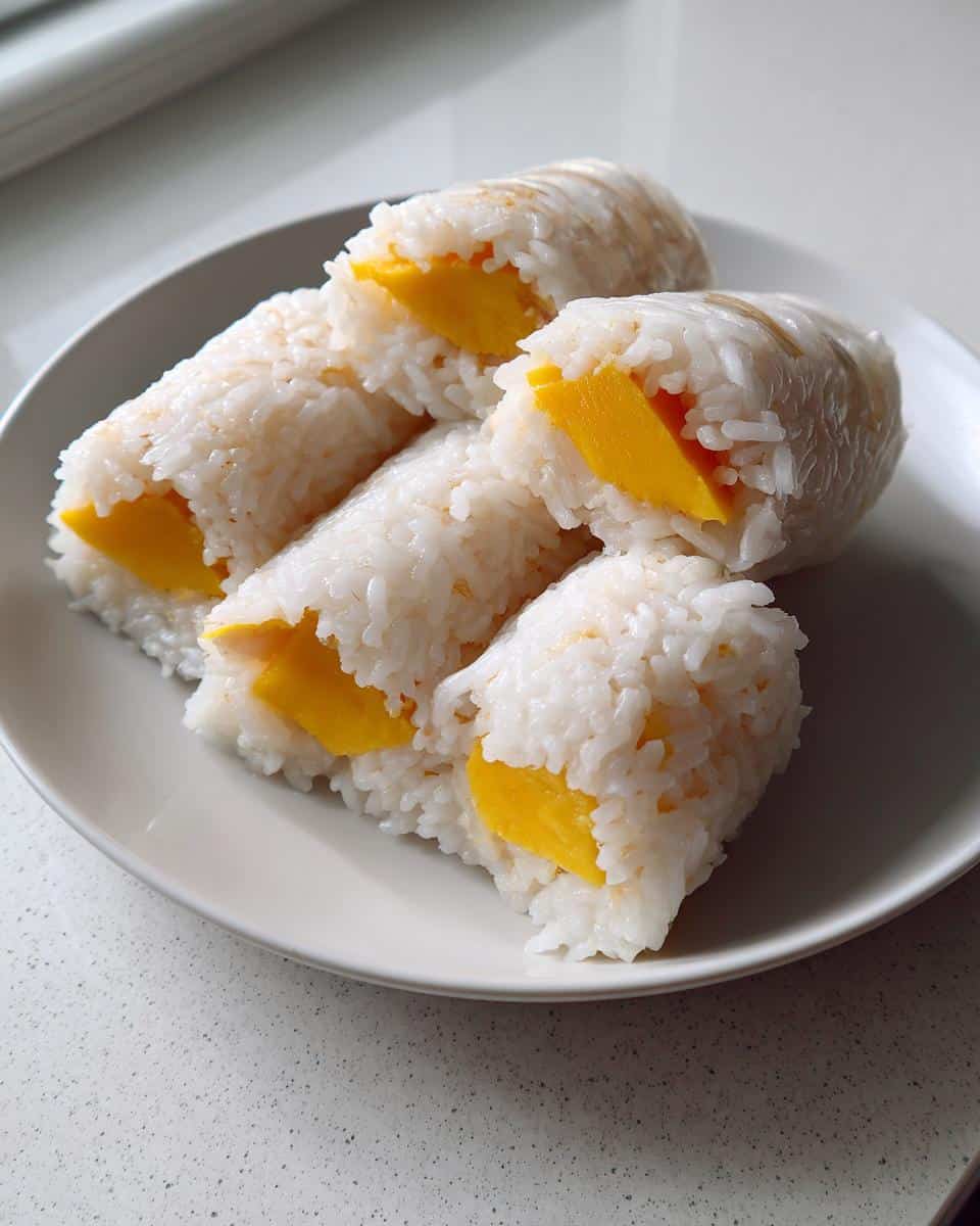 Sweet Mango Sticky Rice Rolls - detail 1