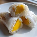 Sweet Mango Sticky Rice Rolls