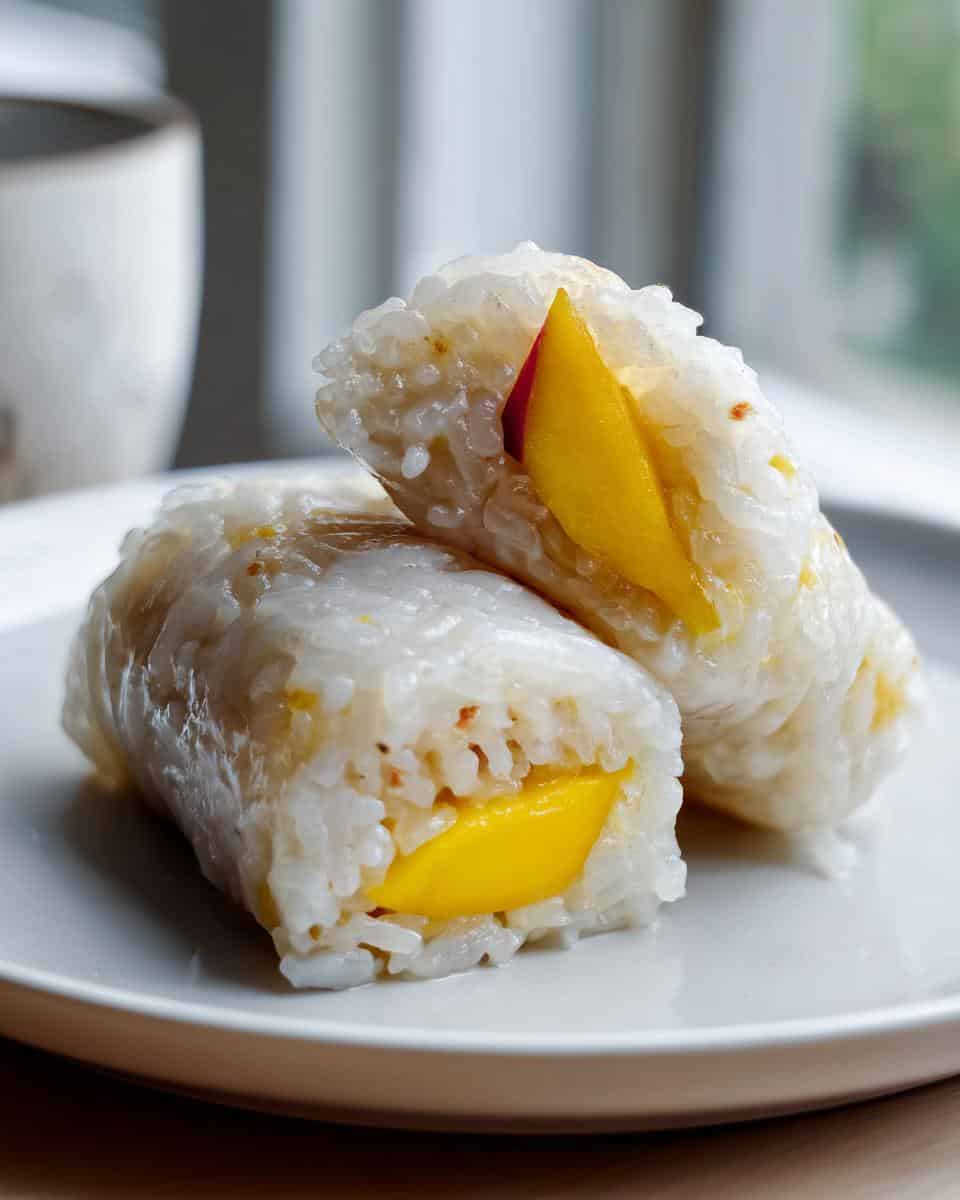 Sweet Mango Sticky Rice Rolls - detail 2