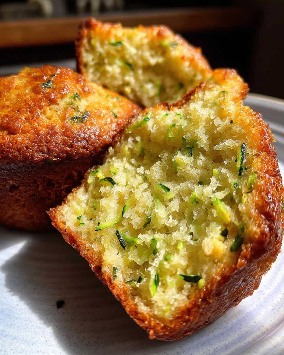 Zesty Lemon Zucchini Muffins Recipe - detail 1