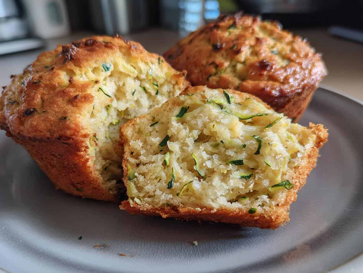 Zesty Lemon Zucchini Muffins Recipe: Deliciously Easy