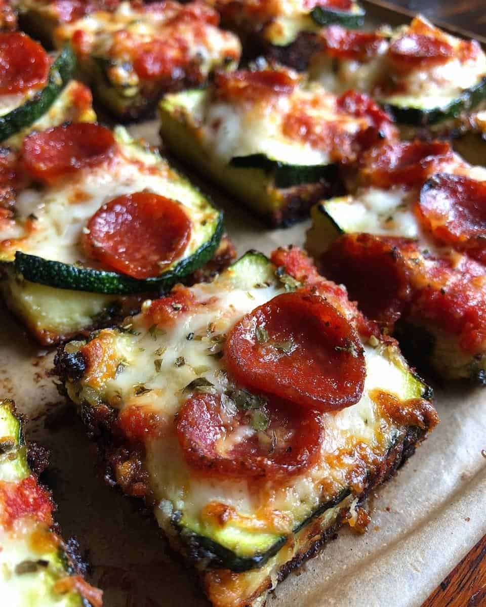 Zucchini pizza bites - detail 1
