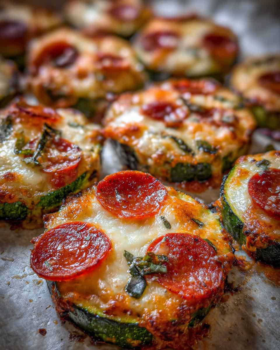 Zucchini pizza bites recipe - detail 1