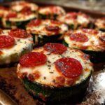 Zucchini pizza bites recipe