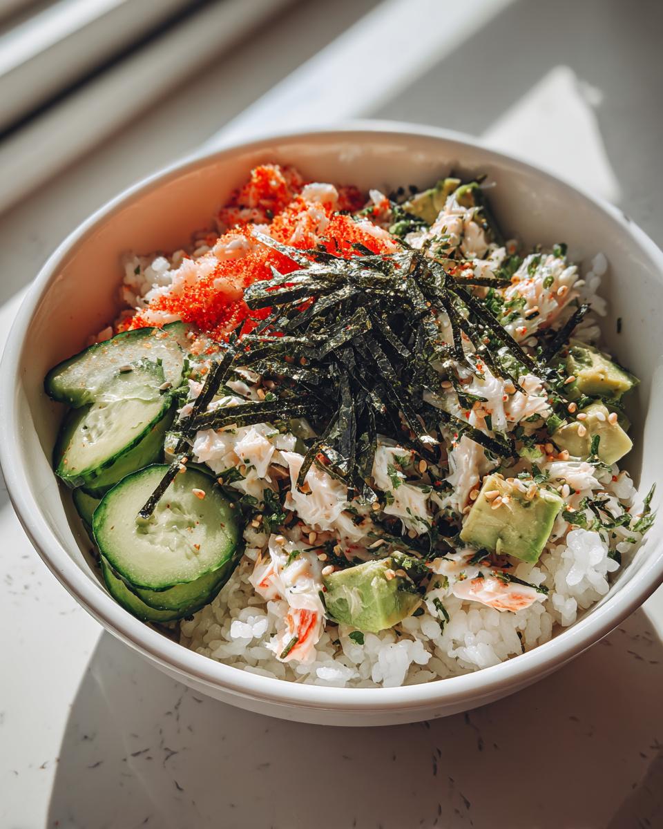 California Roll Bowl Recipe - detail 2