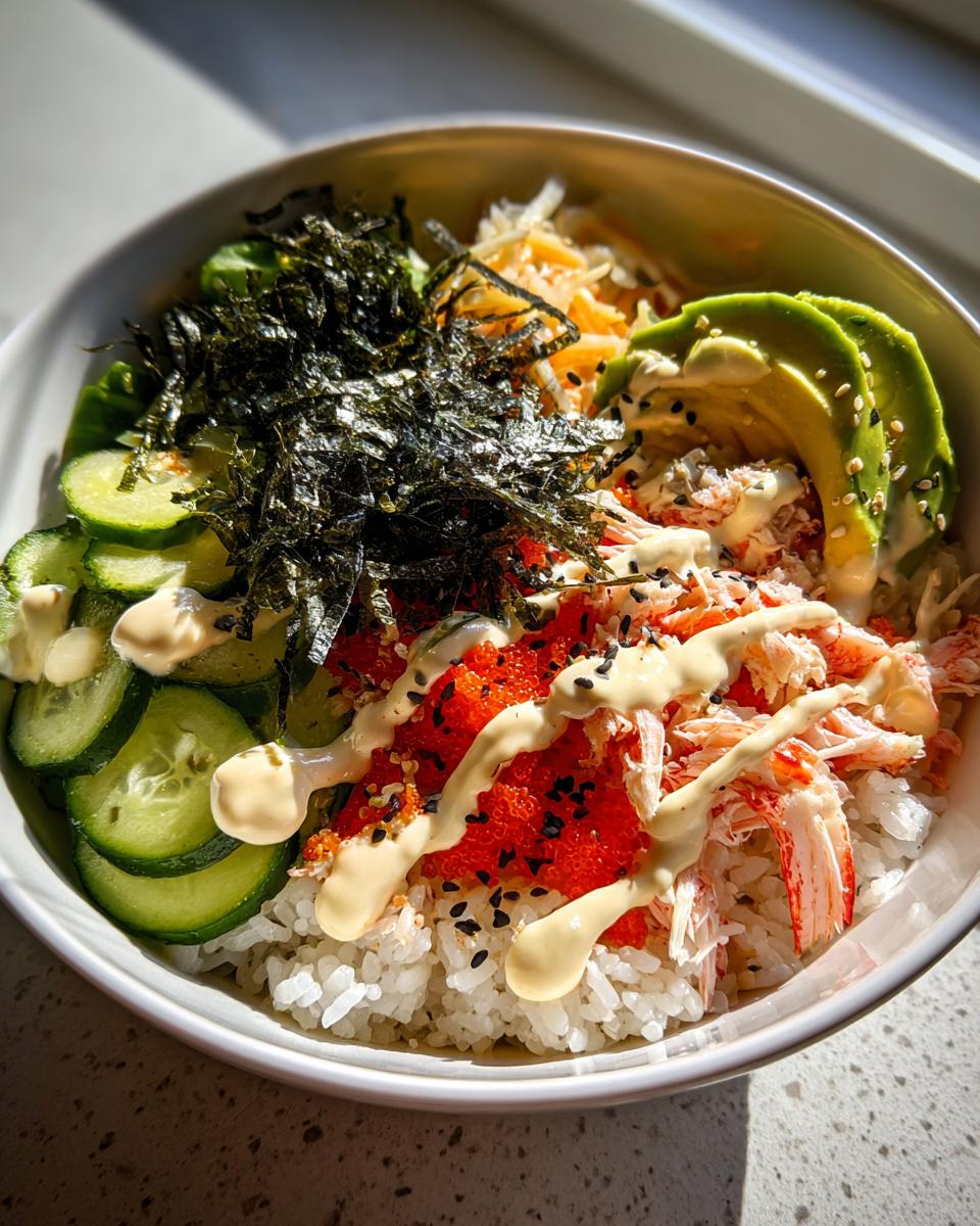 California Roll Bowl Recipe - detail 3