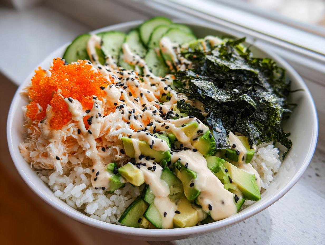 Devour a California Roll Bowl Recipe in Just 15 Minutes