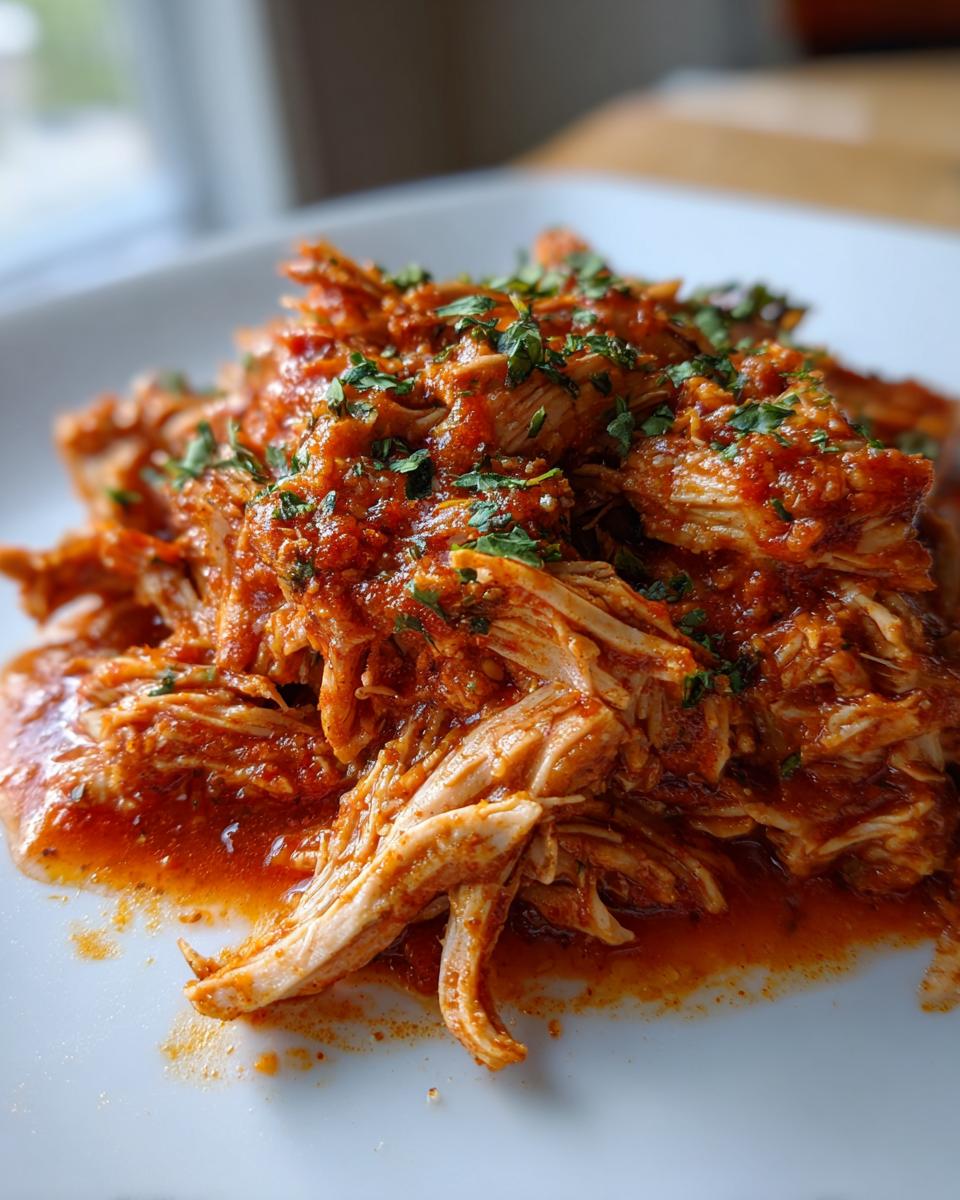 Crockpot Salsa Chicken - detail 2