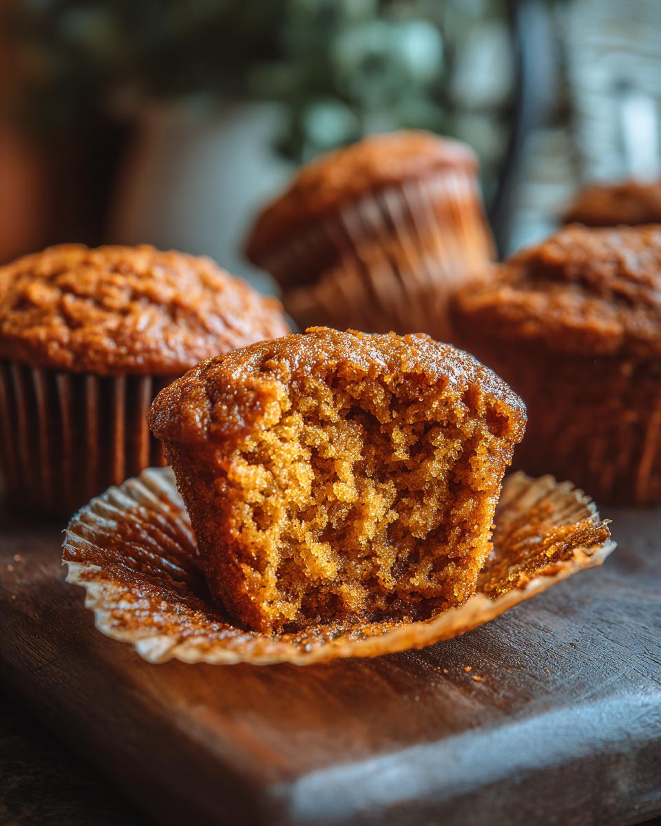 Healthy Pumpkin Muffins - detail 1