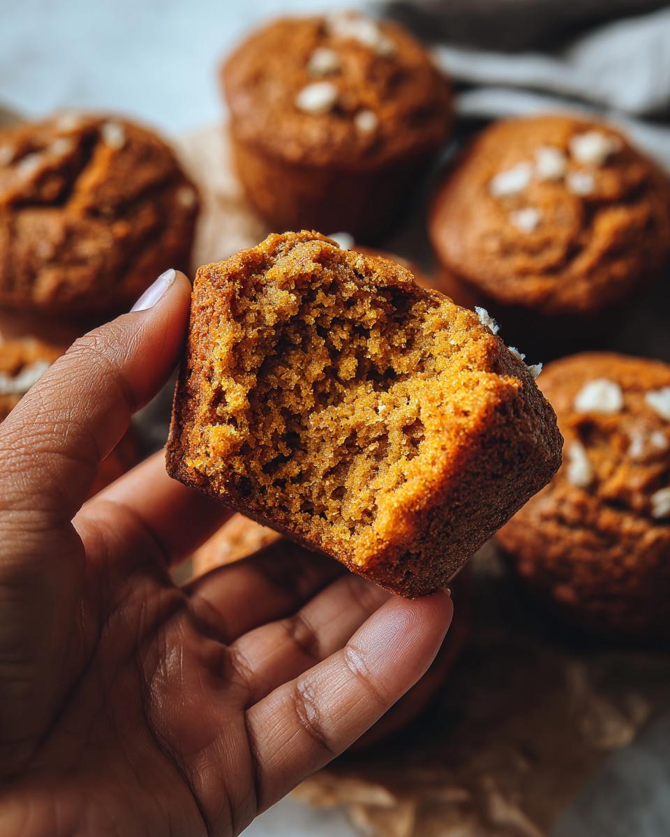 Healthy Pumpkin Muffins - detail 2